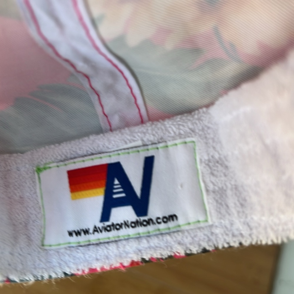 Aviator Nation Trucker Hat Signature Malibu Vintage Safari  twill Low Rise - Picture 4 of 9